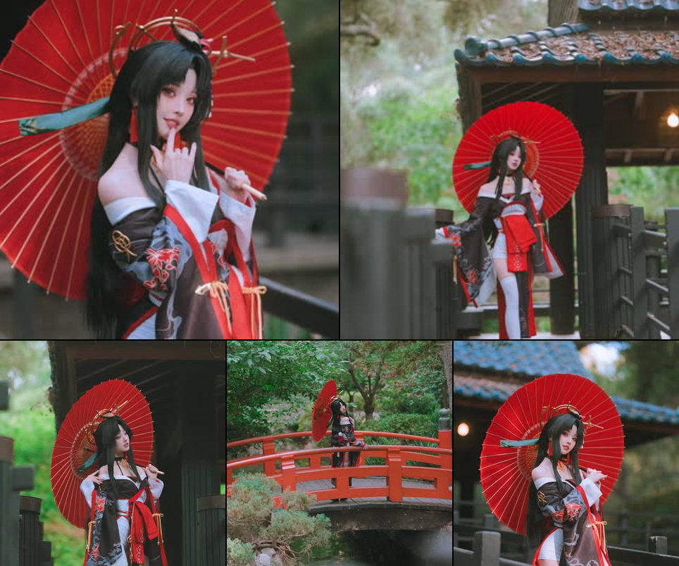 hotori cosplay from nte! really love her colors and hair ♥️🖤 

#nte #cosplay neverness to everness